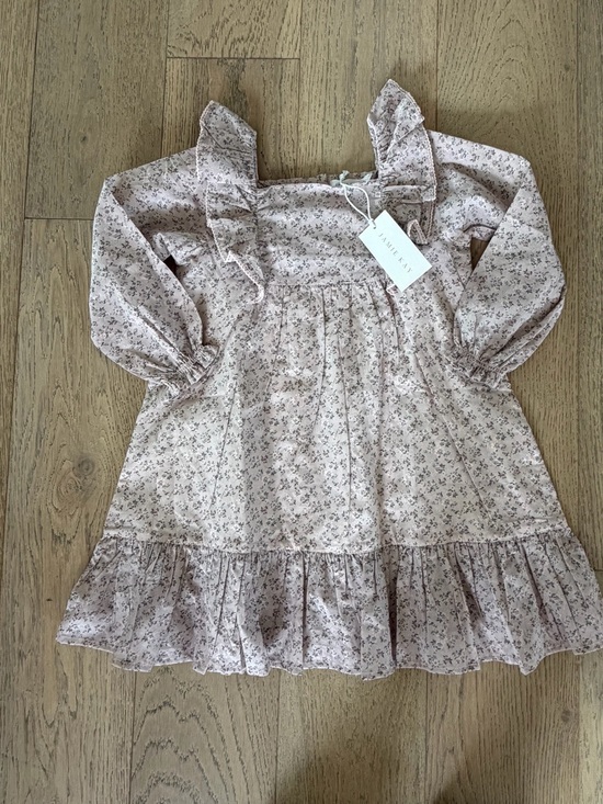 Jamie Kay Other - Jamie Kay Girls' Pink Floral Ruffle Dress size 4Y